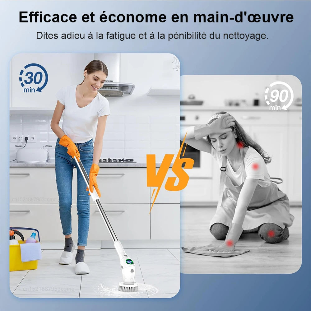 Brosse Électrique 8-en-1