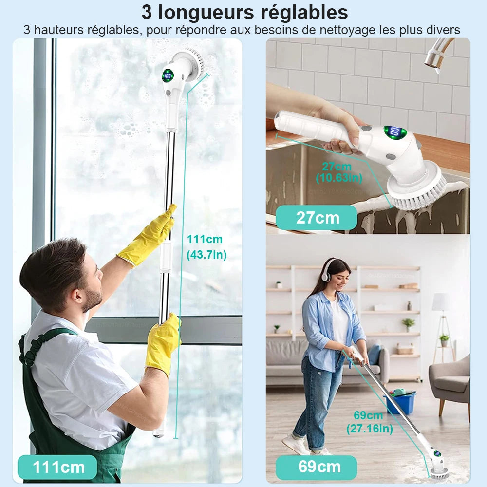 Brosse Électrique 8-en-1