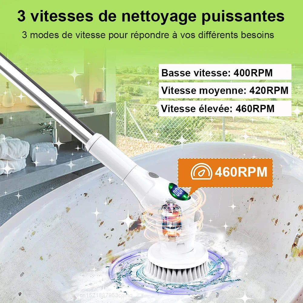 Brosse Électrique 8-en-1