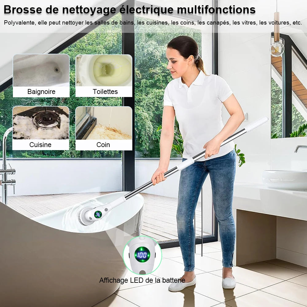 Brosse Électrique 8-en-1